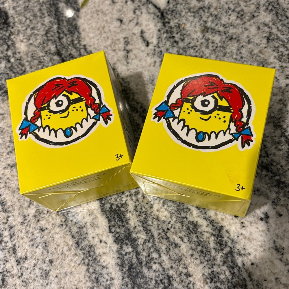 Wendy’s Minions & Monsters Adult Happy Meal Toy NWT!